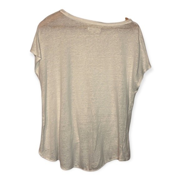 Lou and Grey for Loft Knot Front T-Shirt - Size Medium - Picture 3 of 6
